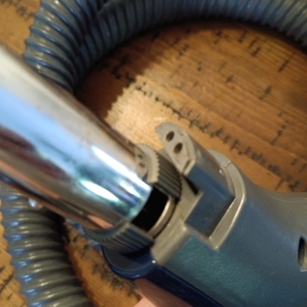 Kenmore Progressive 116 Canister Vacuum Replacement Hose 3-Prong 2-Hole Blue